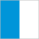 天幕カラー：ブルー×白
